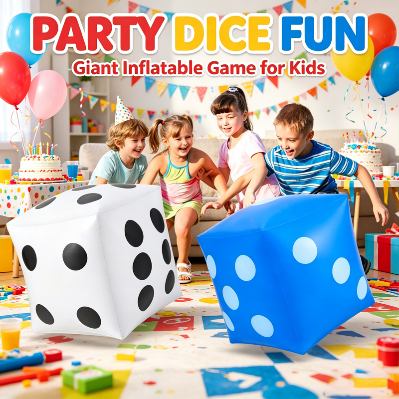 Party Games Gamecube - Juego de Dados Inflables Gigantes de