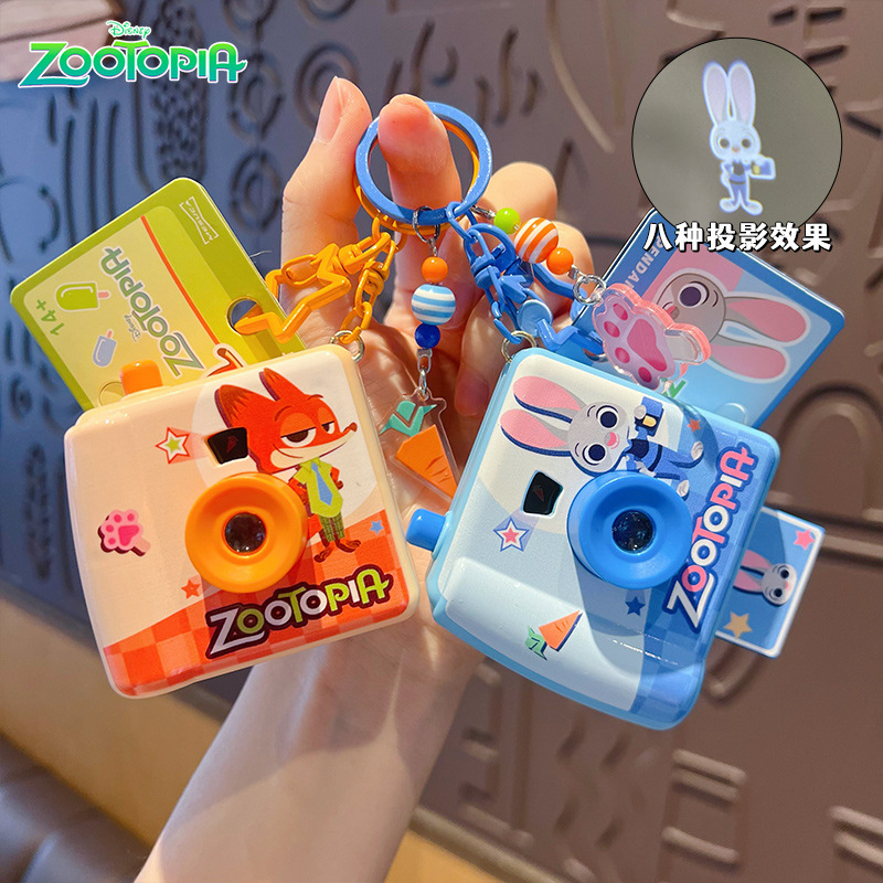 Party Games Kids - LLavero de cámara Original Zootopia Polaroid,