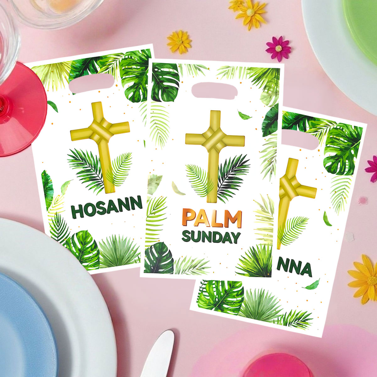 Party Games At Wedding - 20/40 bolsas de regalo verdes con