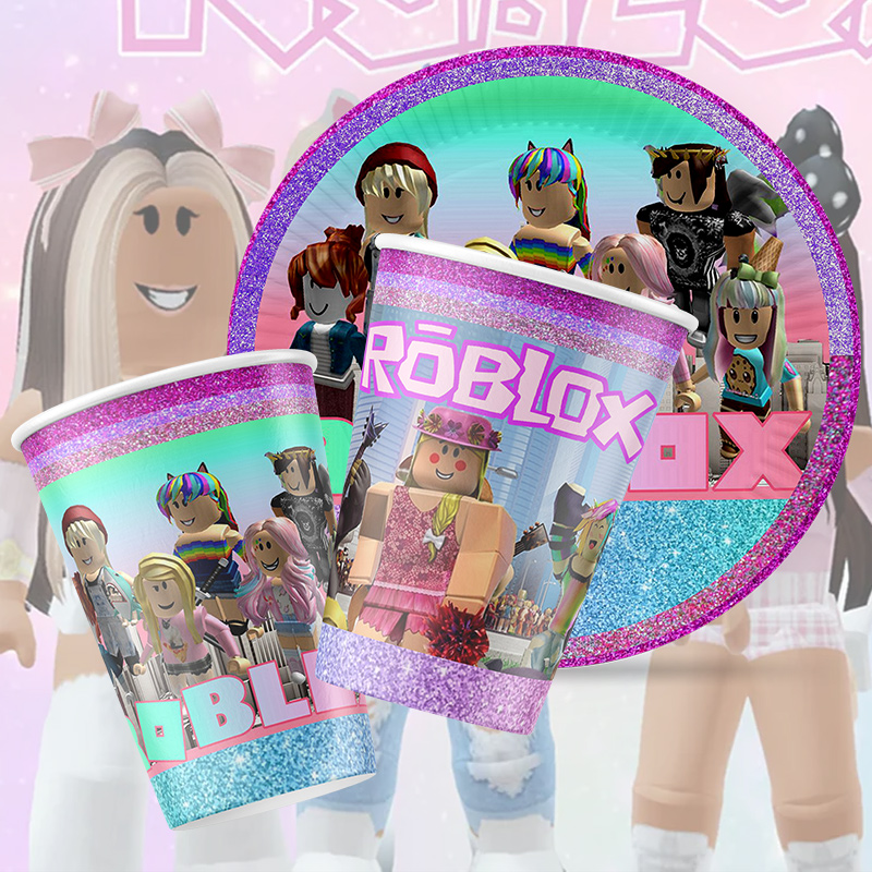 Party Games In Roblox - Decoración para Fiesta de Cumpleaños con