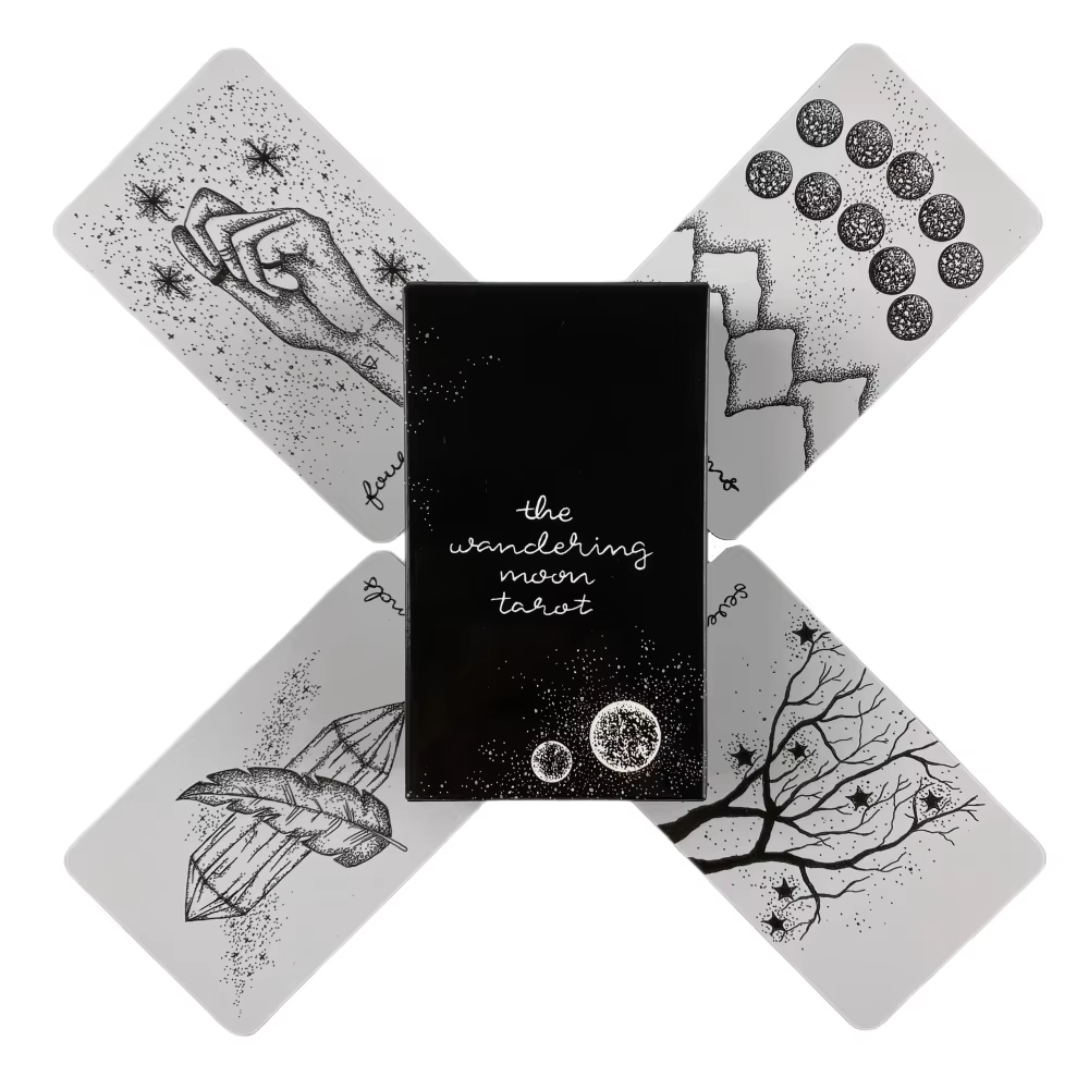 Party Games Entertainer - Baraja de Tarot The Wandering Moon,