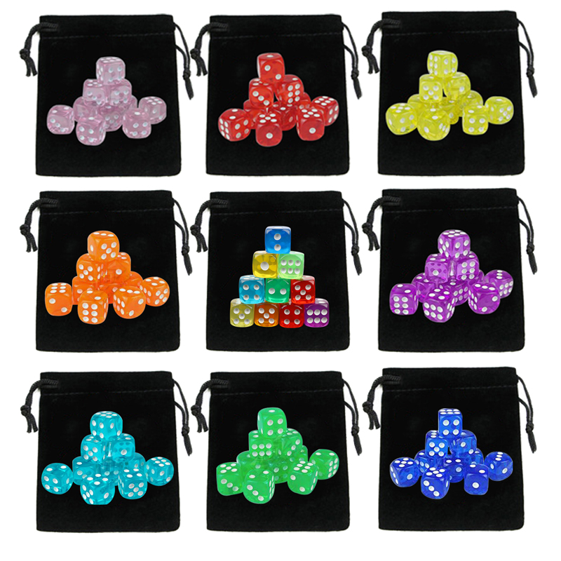 Party Games Gamecube - 10 Uds dados con bolsa de