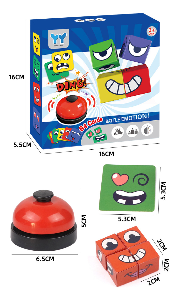Party Games Gamecube - Juego de Mesa Familiar Cubo de