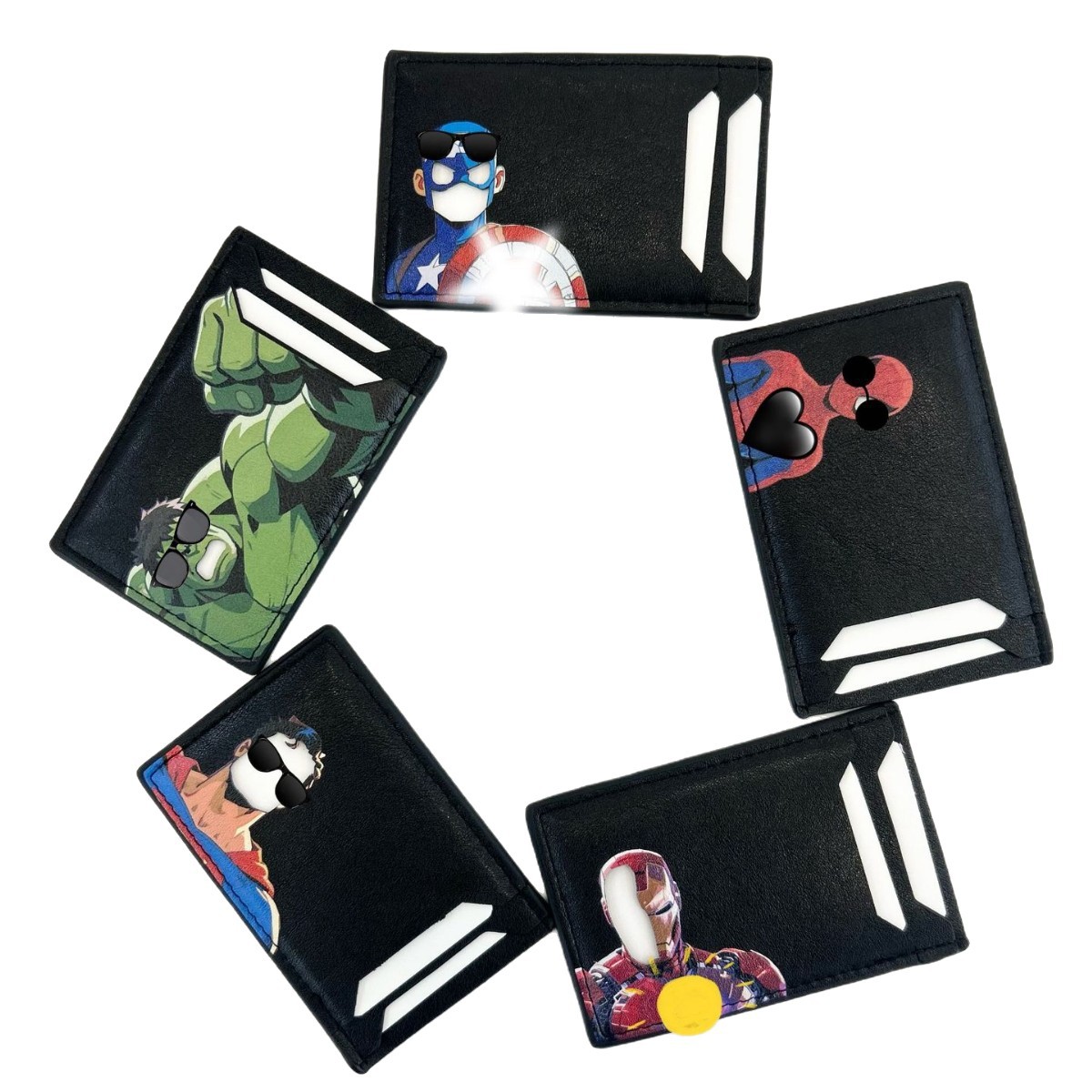 Scavenger Hunt Card - Marvel Hulk Capitán América Pu Fun