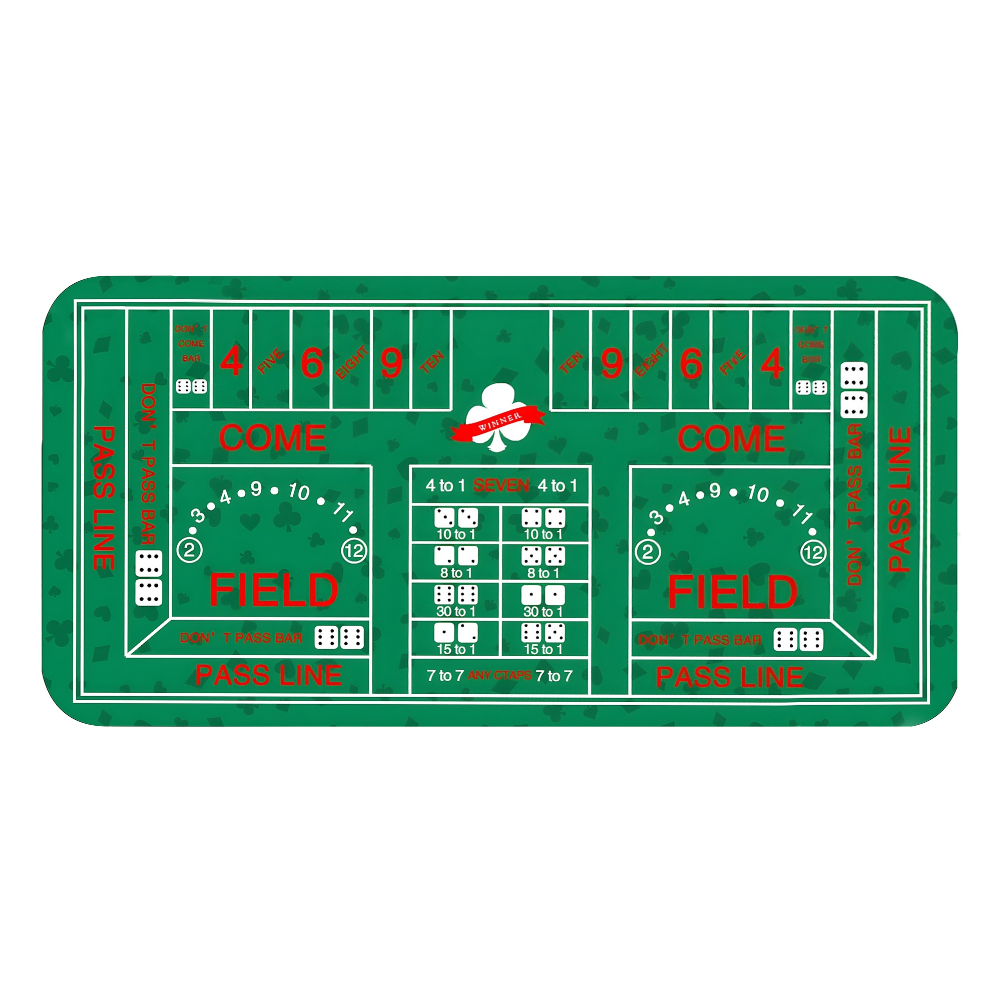 Party Games Entertainer - Tapete de Mesa de Juego de
