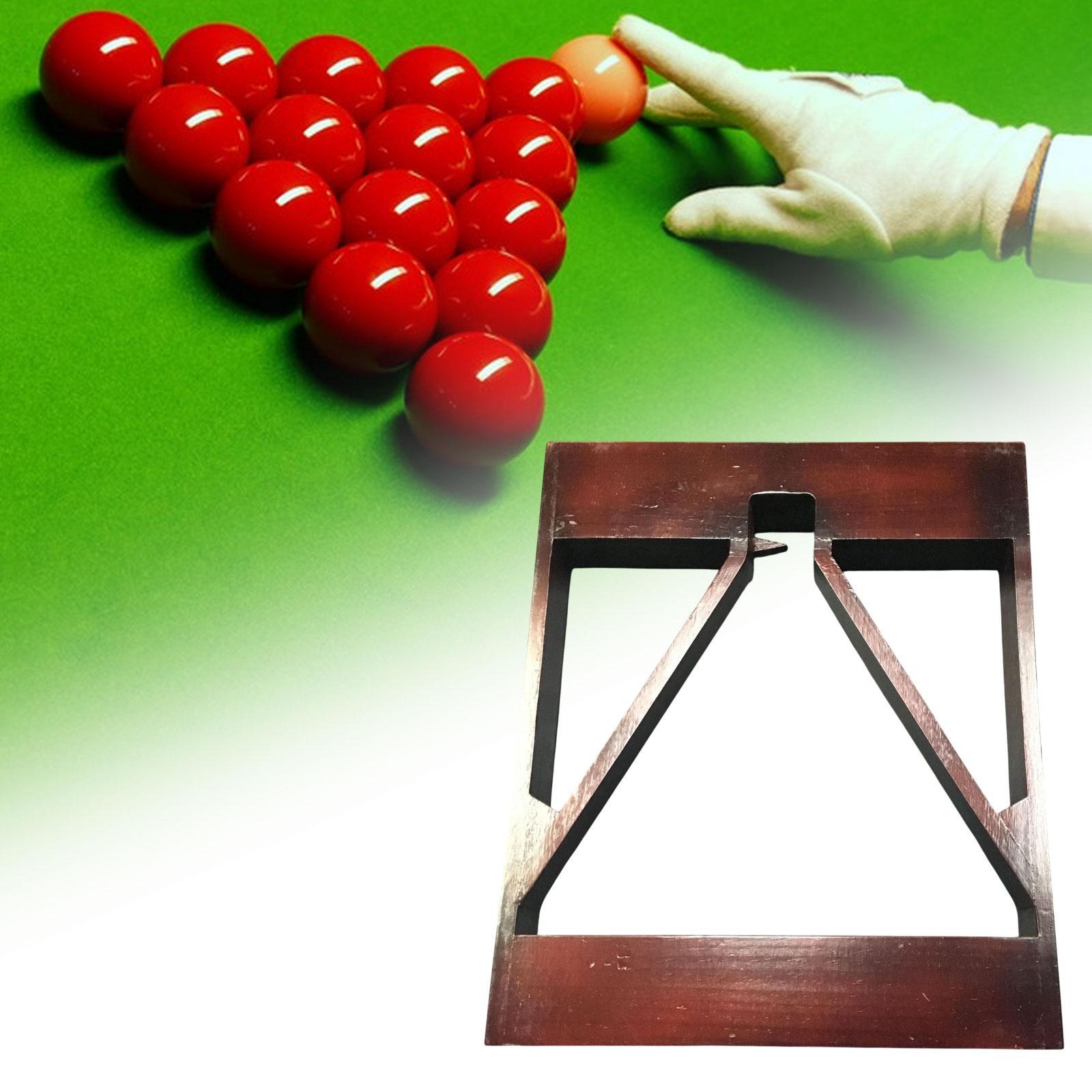 Party Games Competition - Estante triangular de bolas de billar,