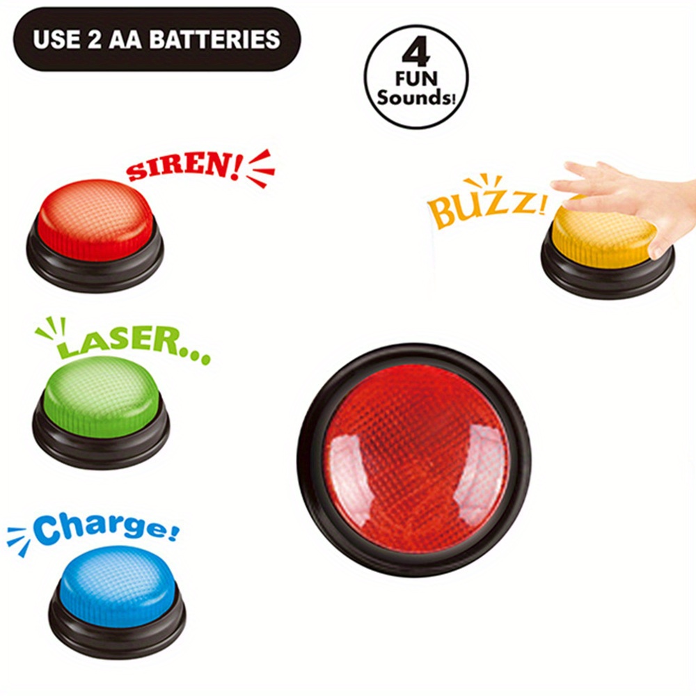 4 Uds. De luces y sonidos, zum - Party Family Games reseña y precio