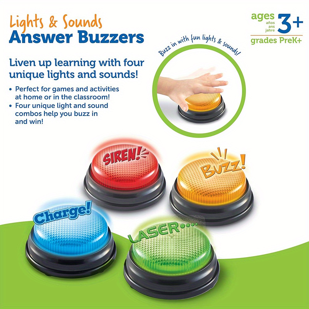 4 Uds. De luces y sonidos, zum - Party Family Games reseña y precio