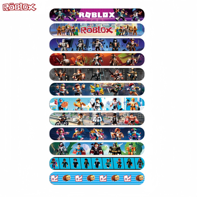 12/24 Piezas Pulseras Elástica - Party Games In Roblox reseña y precio