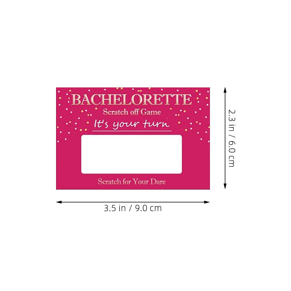 Tarjetas de desafío para raspa - Party Games Bachelorette reseña y precio