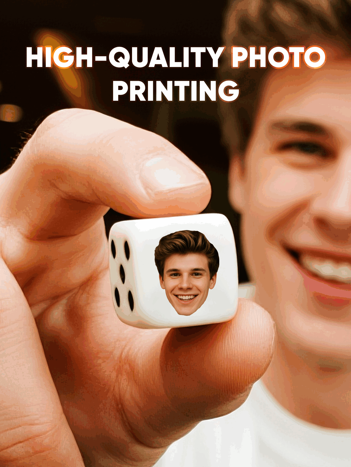 Dados Personalizados con Caras - Party Family Games reseña y precio