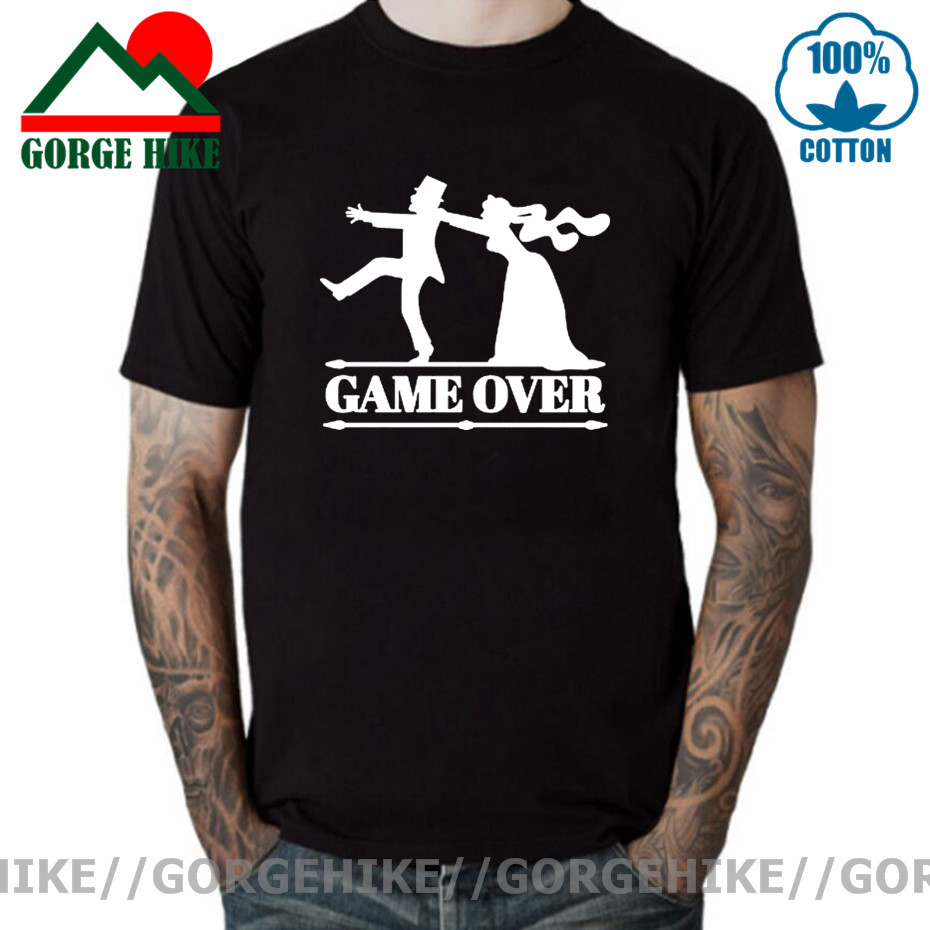 Camisetas de Game Over para ho - Party Games Bachelorette reseña y precio