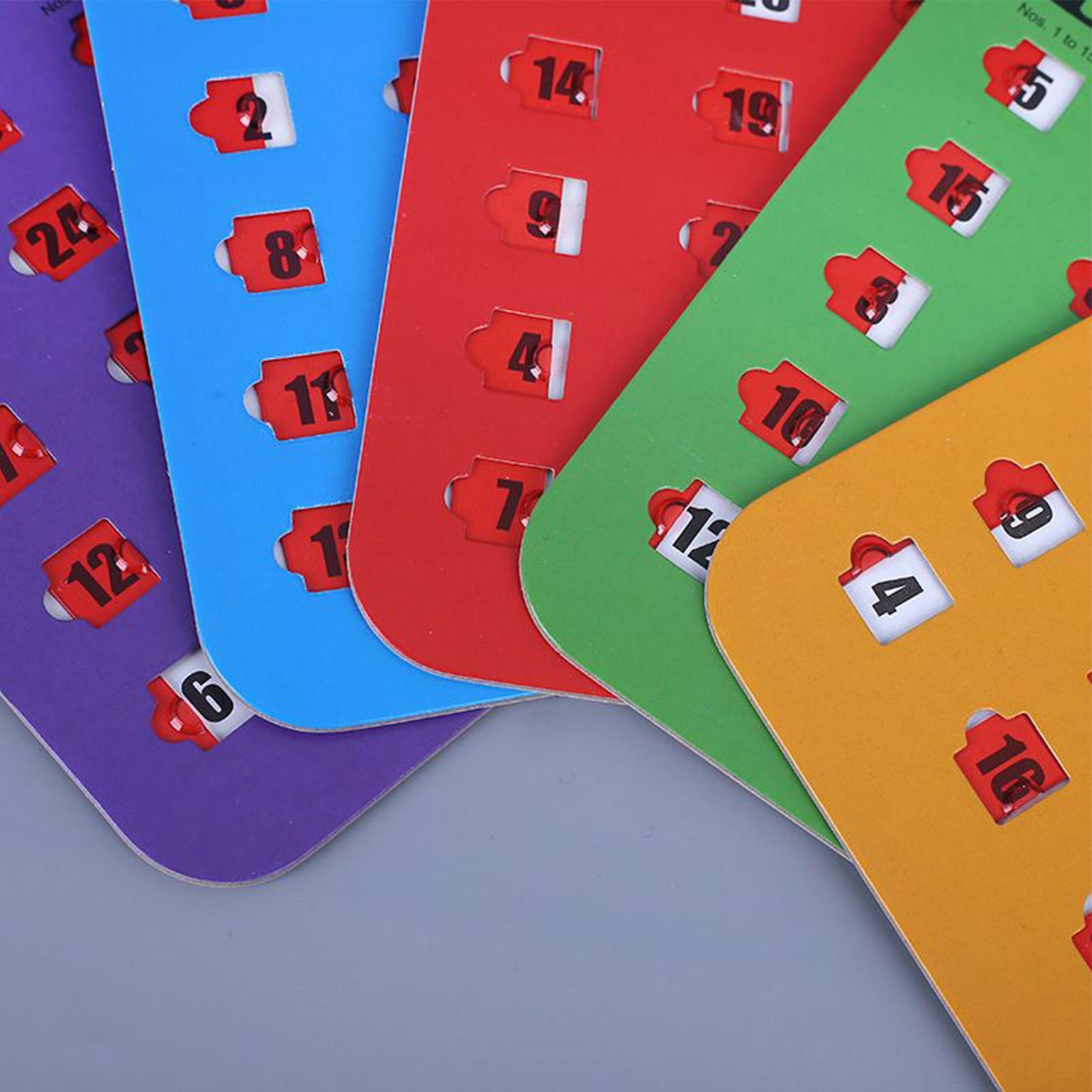 5 Tarjetas de Bingo con Letras - Party Games For Large Groups reseña y precio