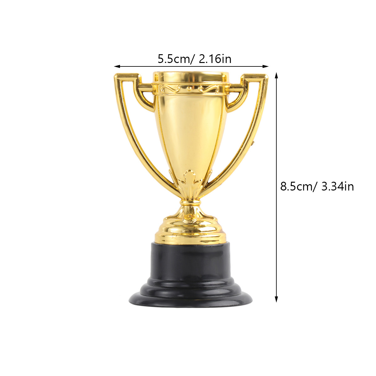 12 trofeos de plástico, mini c - Party Games Kids reseña y precio