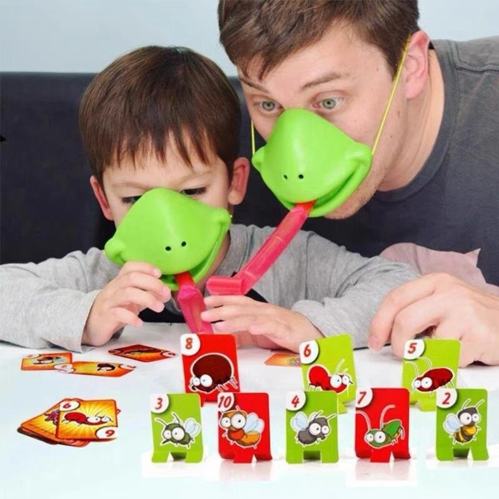 Máscara de Rana Lagarto con Le - Party Family Games reseña y precio