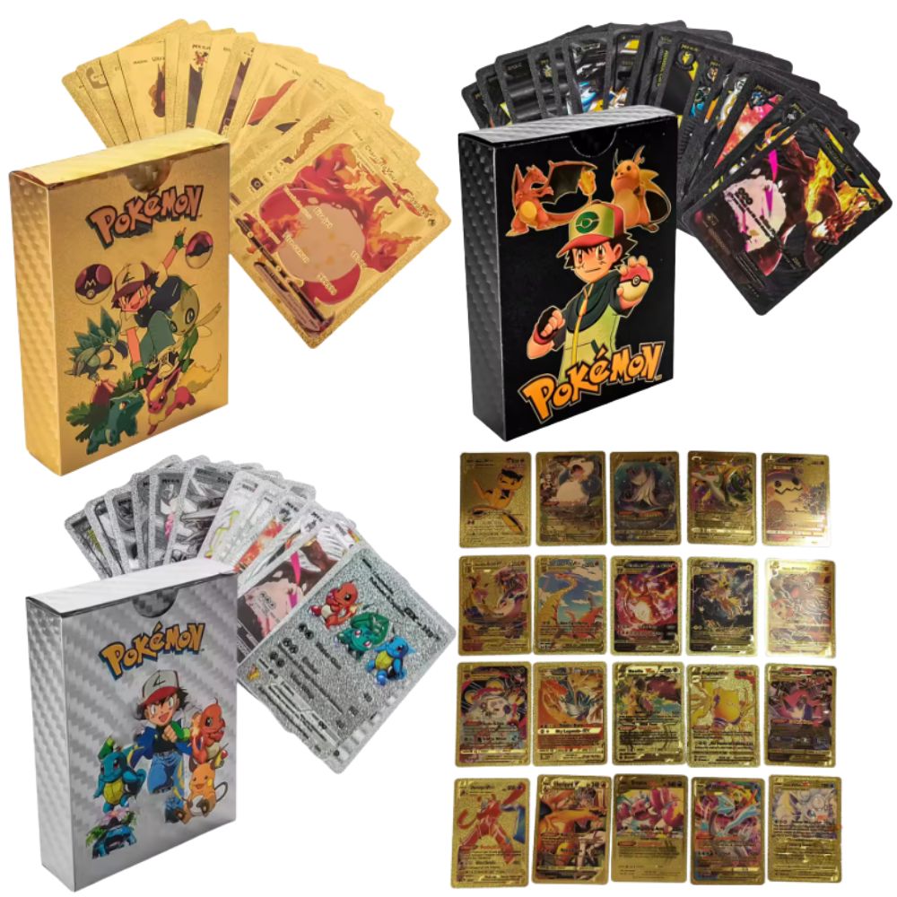 Nuevas 55 Cartas Pokémon Vmax  - Party Games No Props reseña y precio