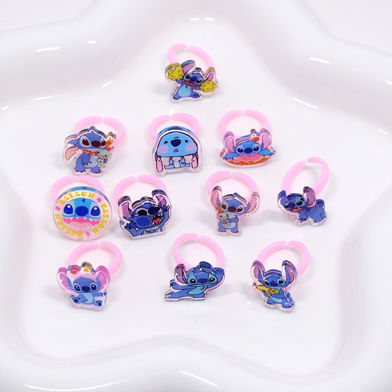Anillo Acrílico de Stitch, 10/ - Party Games Kids reseña y precio