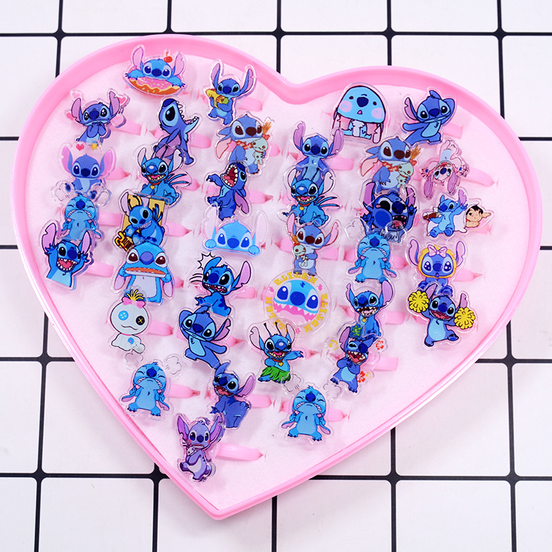 Anillo Acrílico de Stitch, 10/ - Party Games Kids reseña y precio