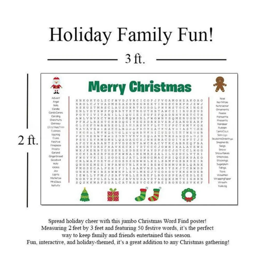 Póster grande con rompecabezas - Party Games For Large Groups reseña y precio