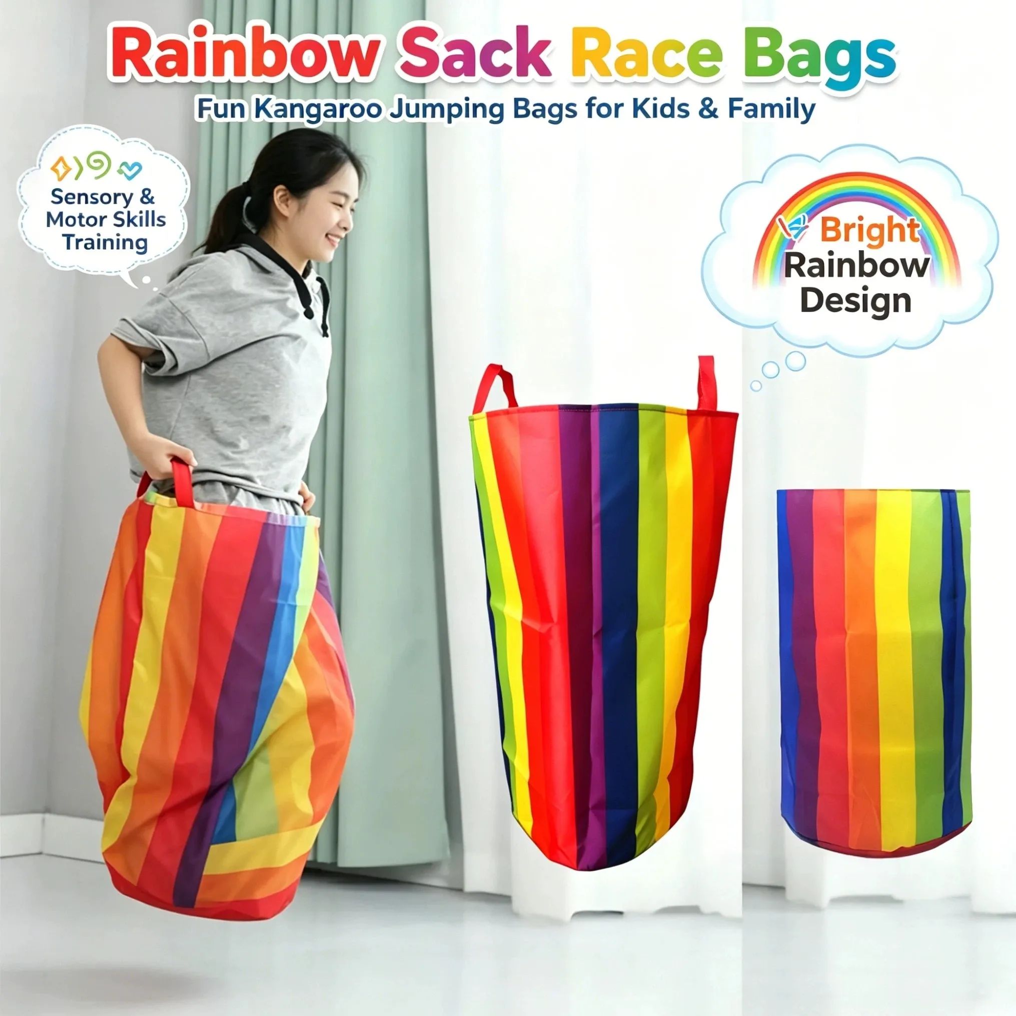 Bolsa de Salto Arcoíris, Juego - Party Games Competition reseña y precio