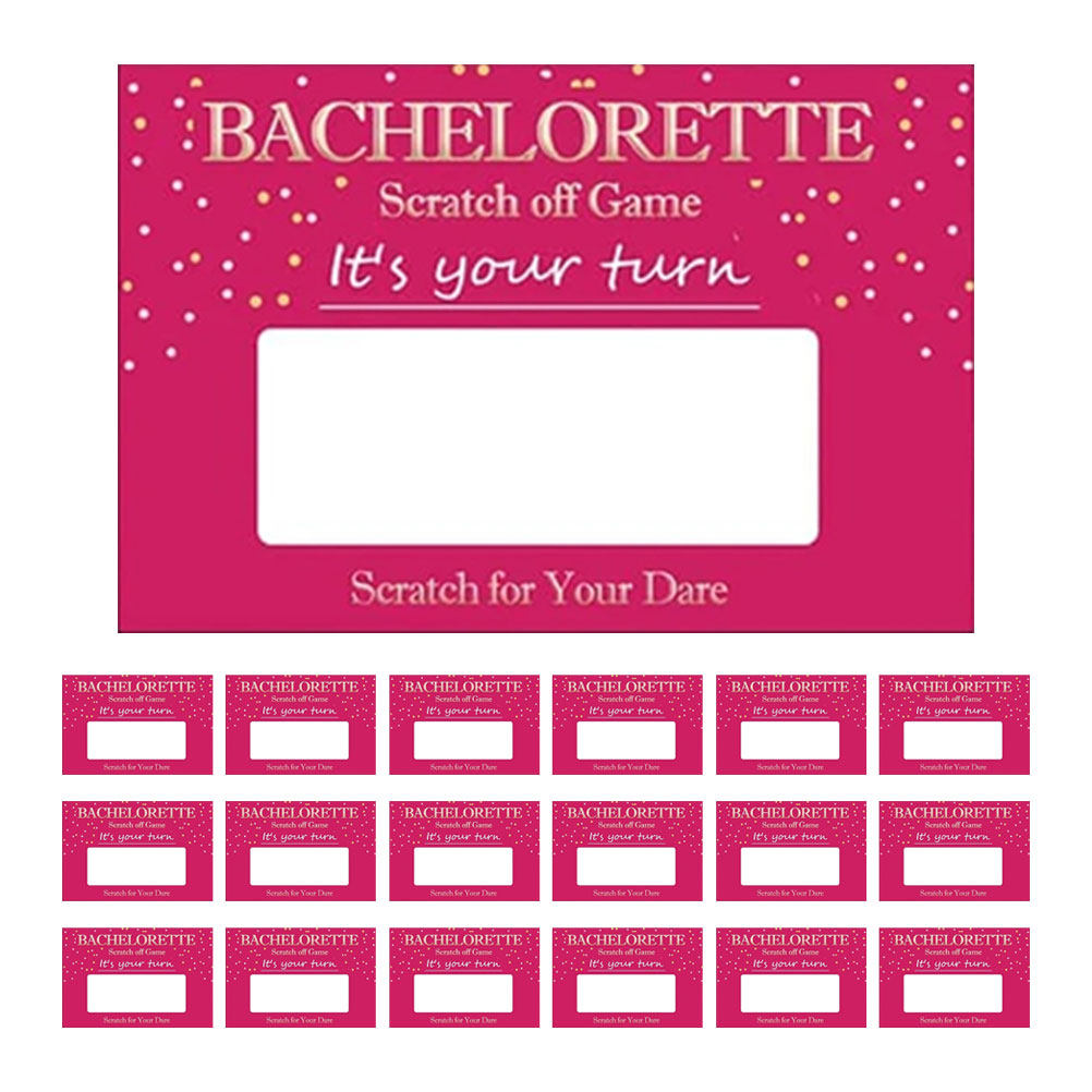 20 Hojas de Divertidas Tarjeta - Party Games Bachelorette reseña y precio