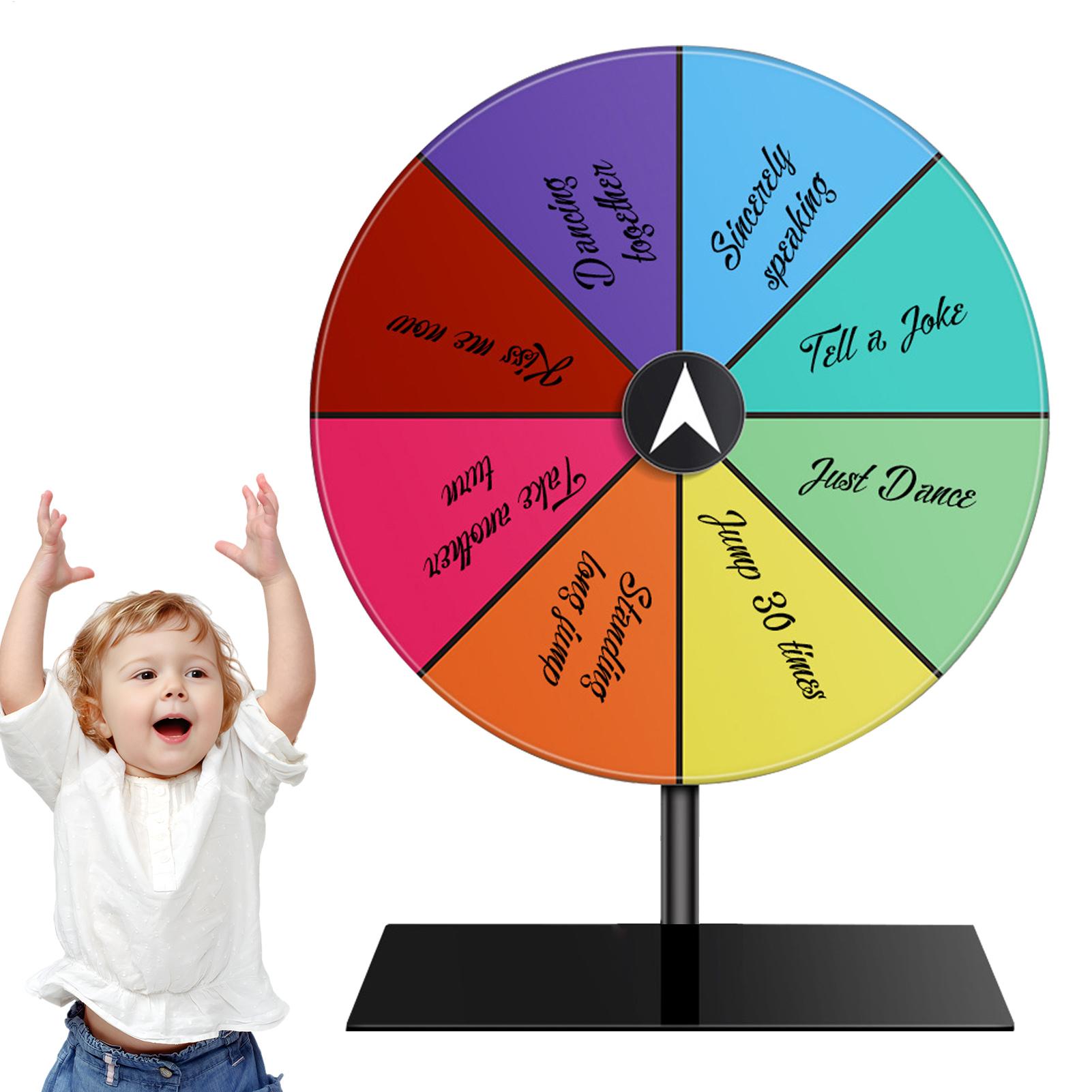 Ruleta de premios giratoria, r - Party Games Spin The Wheel reseña y precio