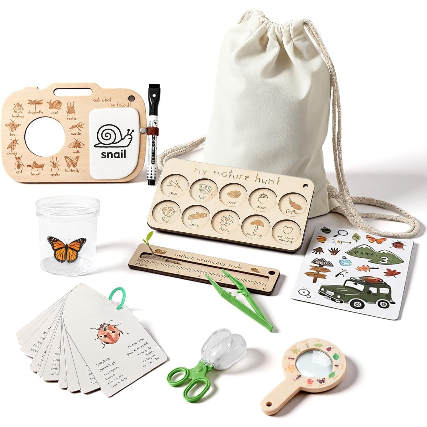 Kit Atrapa Insectos para Niños - Scavenger Hunt Card reseña y precio