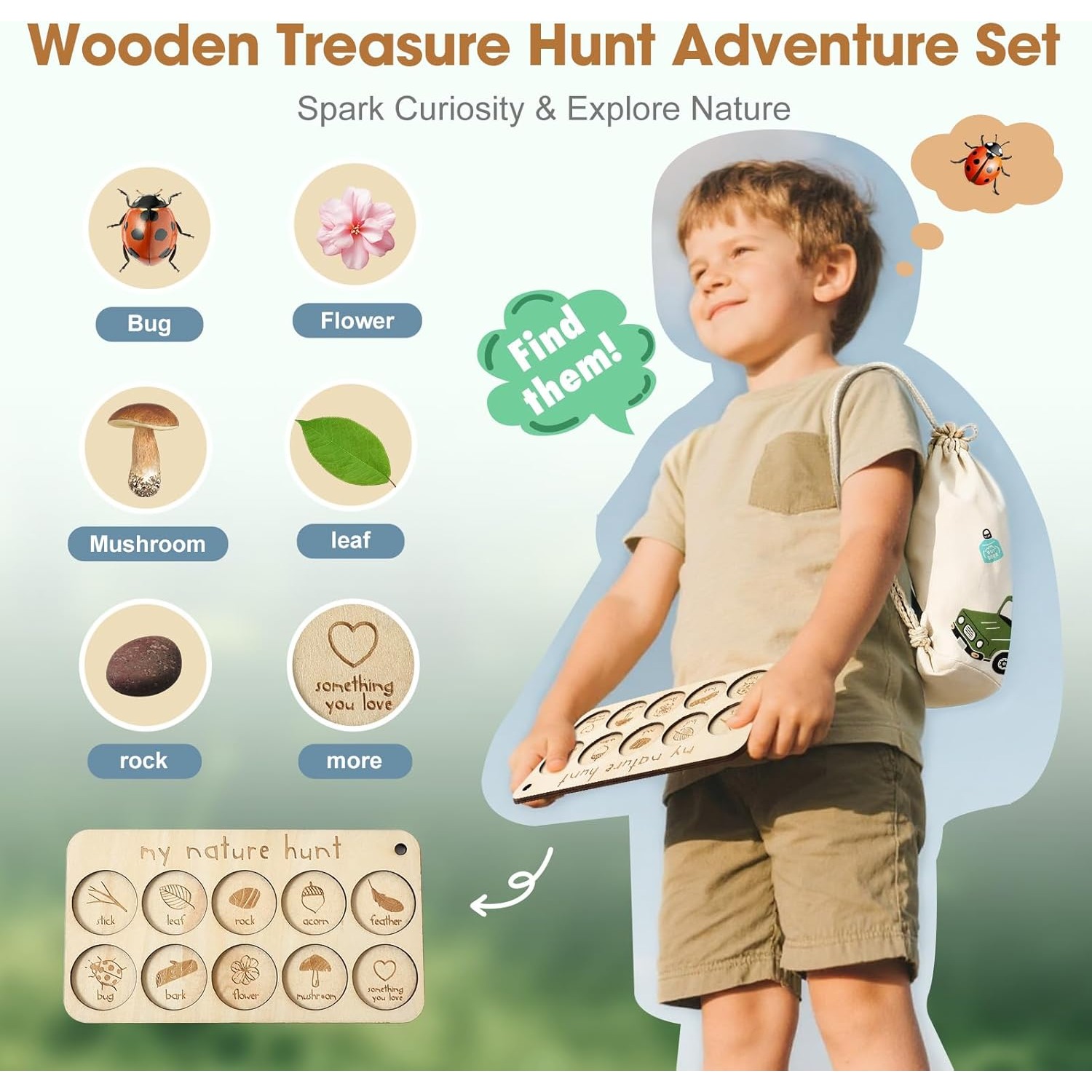 Kit Atrapa Insectos para Niños - Scavenger Hunt Card reseña y precio