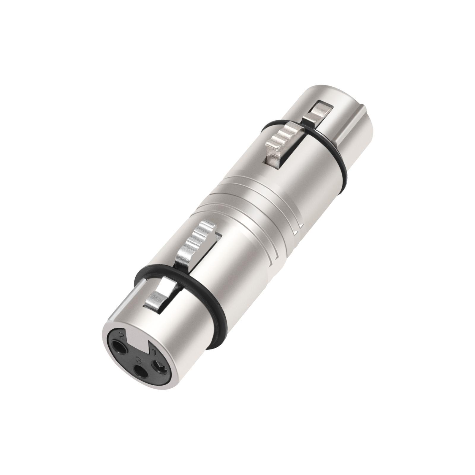 XLR Adapter Extension Coupler  - Party Games Stream reseña y precio