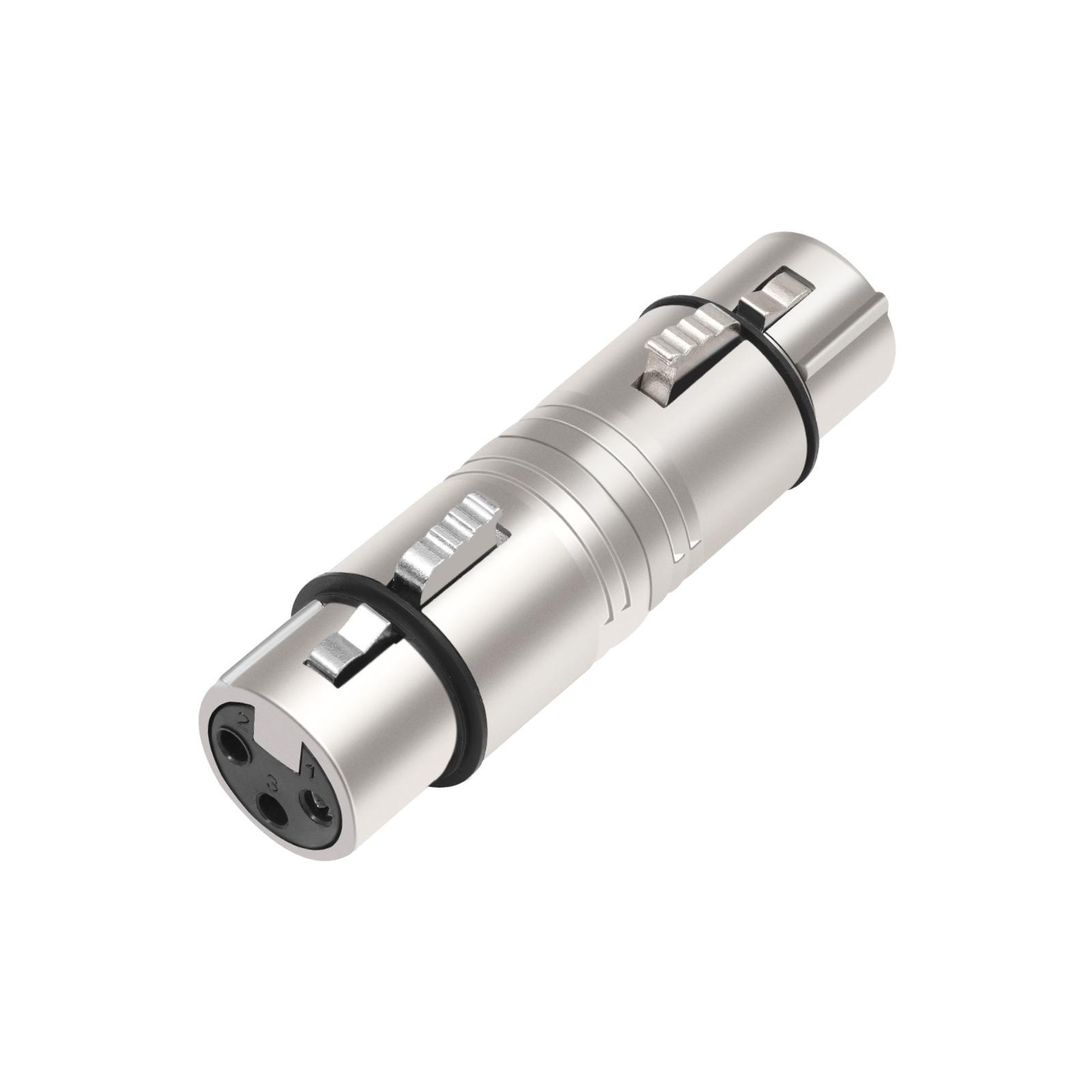 XLR Adapter Extension Coupler  - Party Games Stream reseña y precio
