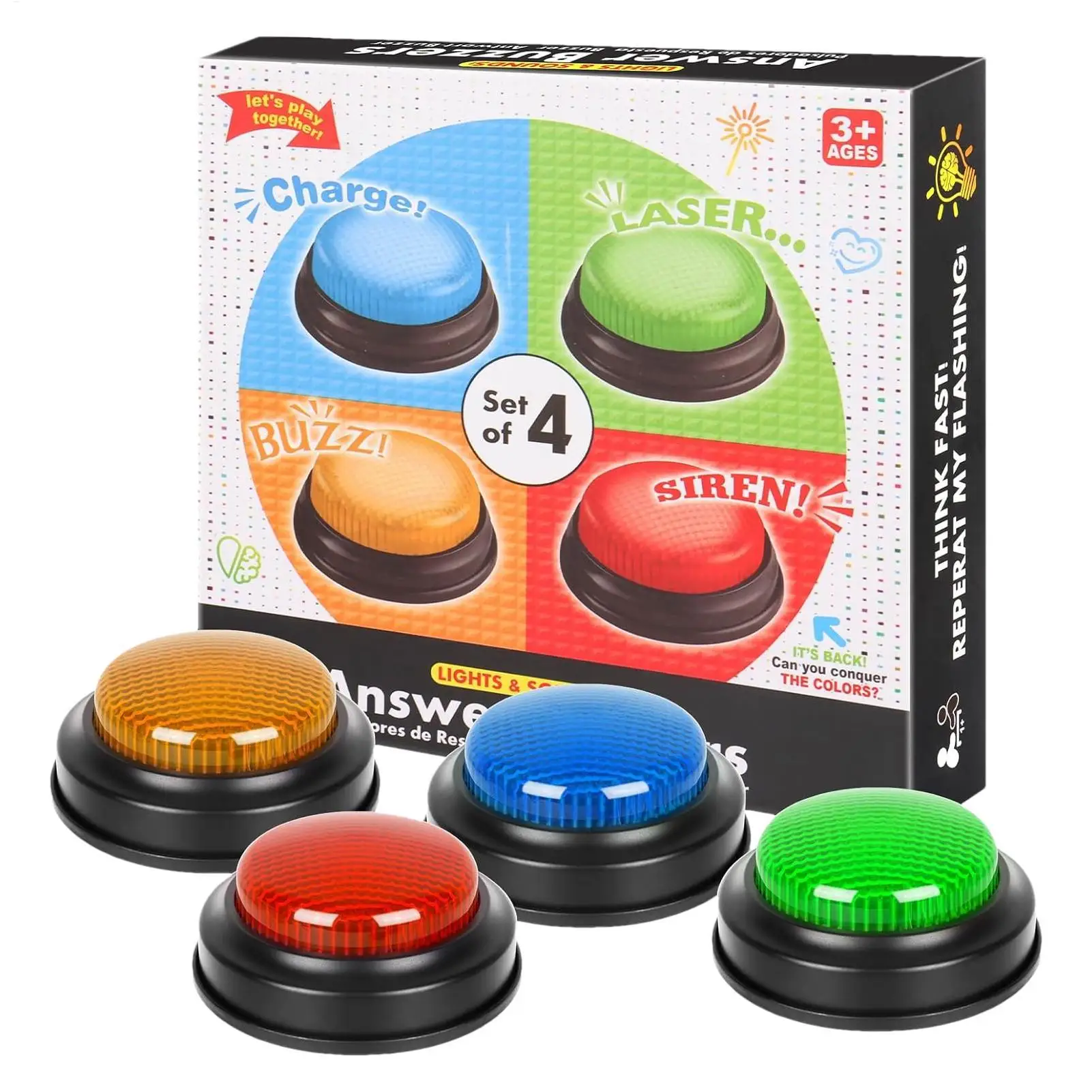 Botón de Respuesta Rápida con  - Party Games Competition reseña y precio